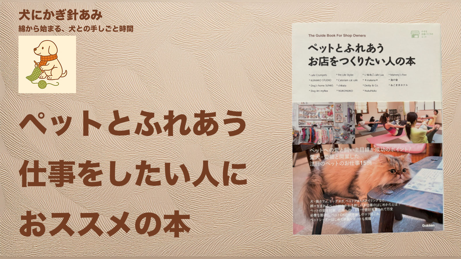 ペットとふれあう仕事の本のサムネイル