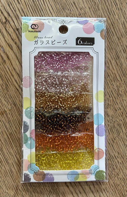 使用した６色ビーズ